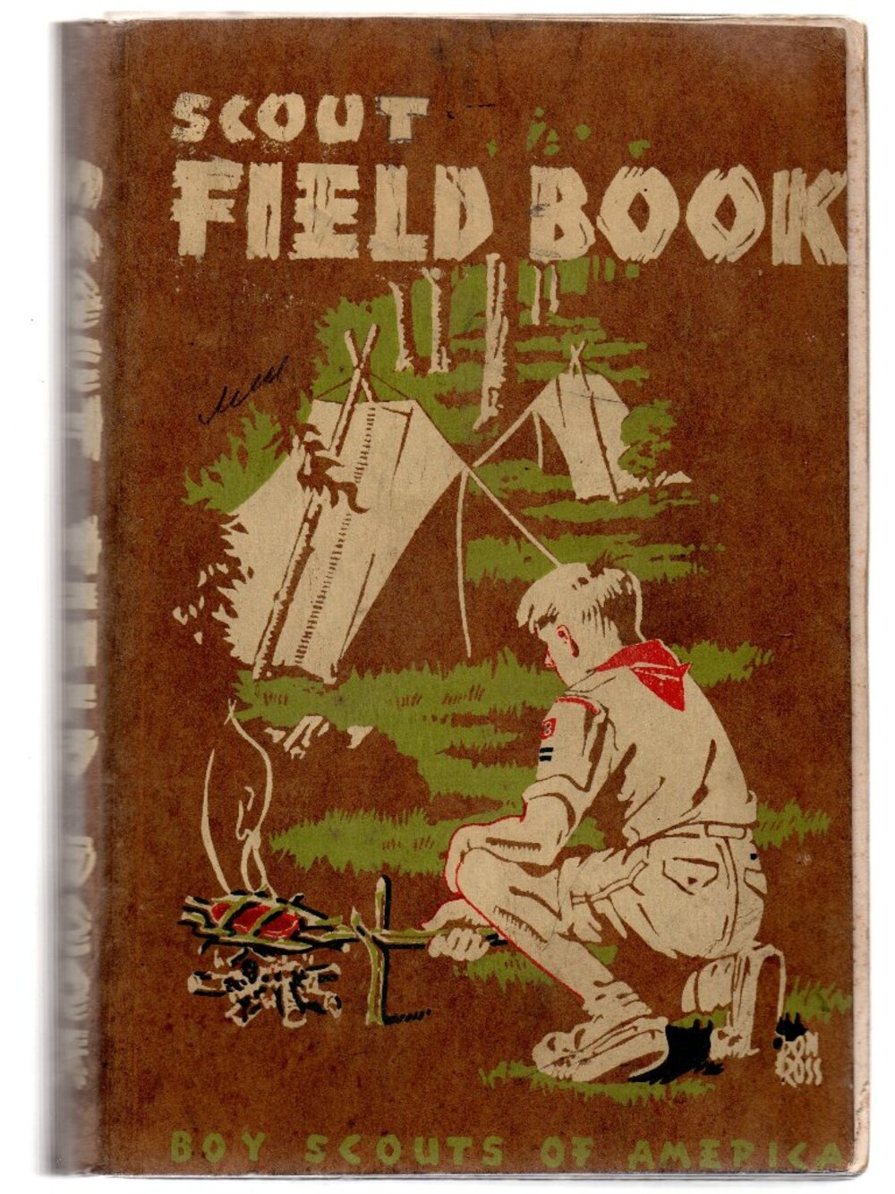 Vintage Boys Scouts Field Book (1953)